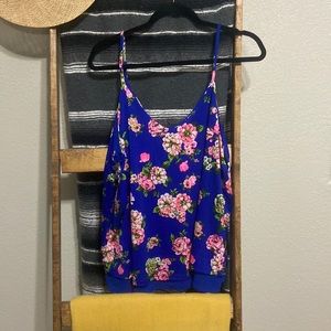 Floral tank XL